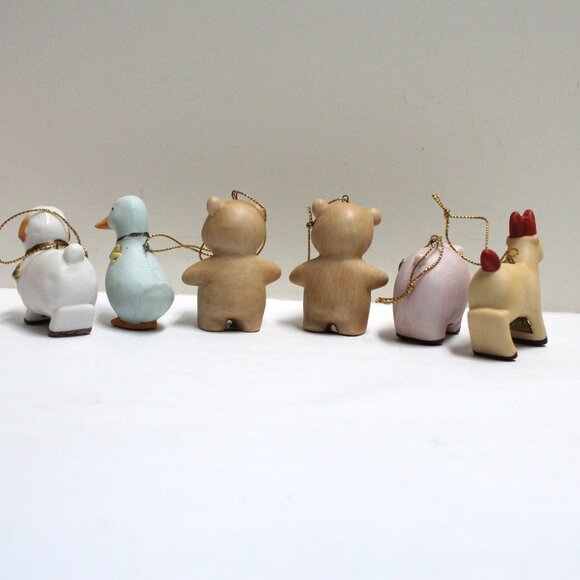 8 Homco Animal Christmas Ornaments - Picture 2 of 12